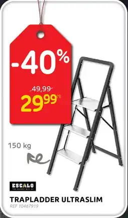 BricoPlanit Escalo Trapladder Ultraslim aanbieding