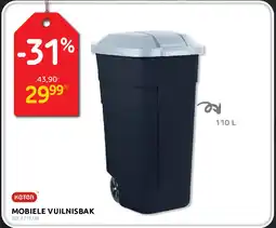 BricoPlanit keter Mobiele vuilnisbak aanbieding
