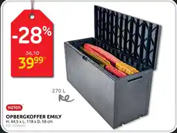 BricoPlanit keter Opbergkoffer Emily aanbieding