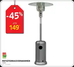 BricoPlanit Patioterrasverwarmer aanbieding