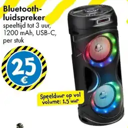 TEDi Bluetoothluidspreker aanbieding