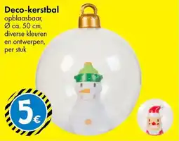 TEDi Deco-kerstbal aanbieding