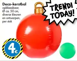 TEDi Deco Kerstbal aanbieding