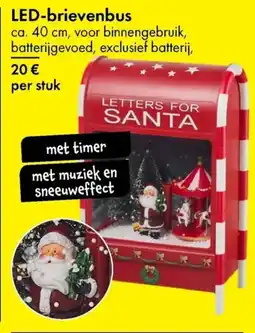 TEDi LED Brievenbus aanbieding