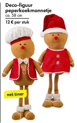 TEDi Deco figuur peperkoekmannetje aanbieding