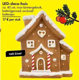 TEDi LED deco huis aanbieding