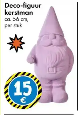 TEDi Deco figuur kerstman aanbieding