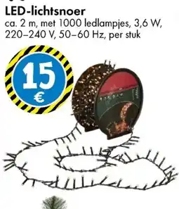 TEDi LED Lichtsnoer aanbieding