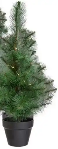 TEDi Kunstkerstboom met LED Verlichting aanbieding