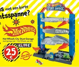 TEDi Hot Wheels City Stunt Garage aanbieding