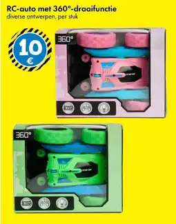 TEDi RC-auto met 360°draaifunctie aanbieding