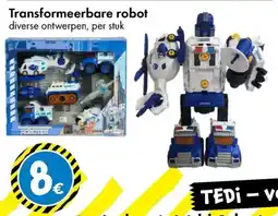 TEDi Transformeerbare robot aanbieding