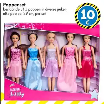 TEDi Poppenset aanbieding