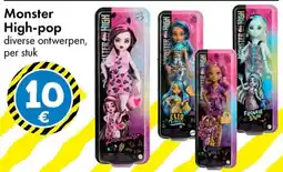 TEDi Monster High pop aanbieding