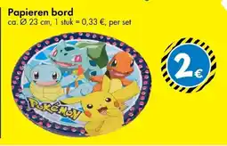 TEDi Papieren Bord aanbieding