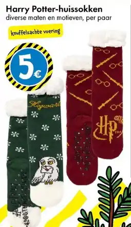 TEDi Harry Potter Huissokken aanbieding