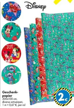 TEDi Geschenkpapier aanbieding