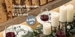 TEDi Stompe kaarsen aanbieding