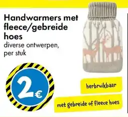 TEDi Handwarmers met fleece / gebreide hoes aanbieding