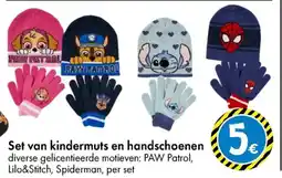 TEDi Set van kindermuts en handschoenen aanbieding
