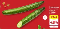 ALDI Komkommer aanbieding
