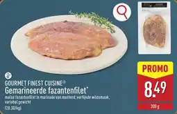 ALDI Gourmet finest cuisine Gemarineerde fazantenfilet aanbieding