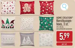 ALDI Home creation Kerst Kussenhoes, 3 st. aanbieding