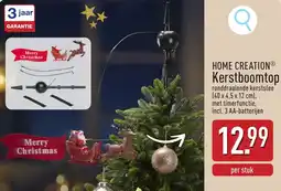 ALDI HOME CREATION Kerstboomtop aanbieding