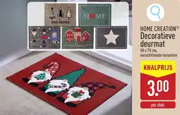 ALDI Home creation Decoratieve deurmat aanbieding