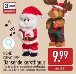 ALDI Home Creation Dansende kerstfiguur aanbieding