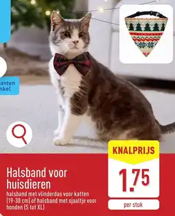 ALDI Halsband voor huisdieren aanbieding