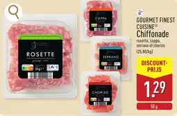 ALDI Gourmet finest cuisine Chiffonade aanbieding