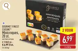ALDI Gourmet finest cuisine Minicroques, 20 st. aanbieding