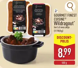 ALDI Gourmet finest cuisine Wildragout aanbieding