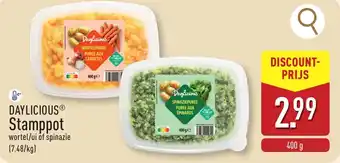ALDI Daylicious Stamppot aanbieding
