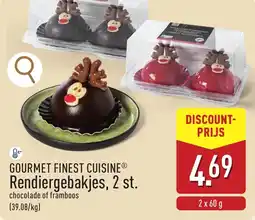ALDI Gourmet finest cuisine Rendiergebakjes, 2 st. aanbieding