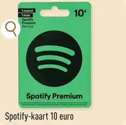 ALDI Spotify-kaart 10 euro aanbieding