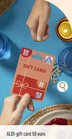 ALDI ALDI-gift card 50 euro aanbieding