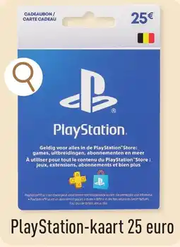 ALDI PlayStation-kaart 25 euro aanbieding