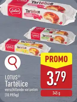 ALDI Lotus Tartélice aanbieding
