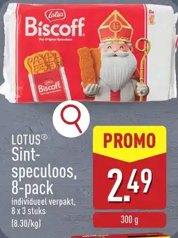 ALDI Lotus Sint speculoos, 8-pack aanbieding