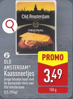 ALDI Old Amsterdam Kaassneetjes aanbieding