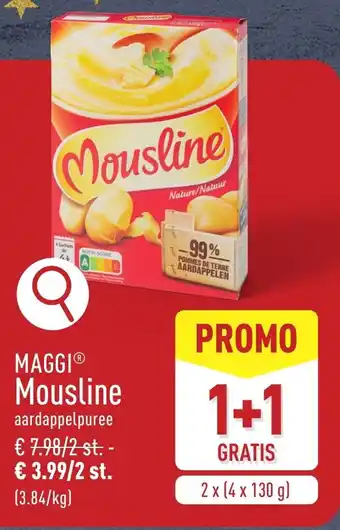 ALDI Maggi Mousline aanbieding