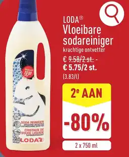 ALDI Loda Vloeibare sodareiniger aanbieding