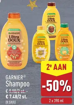 ALDI Garnier Shampoo aanbieding