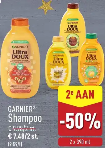 ALDI Garnier Shampoo aanbieding
