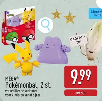 ALDI Mega pokémonbal aanbieding