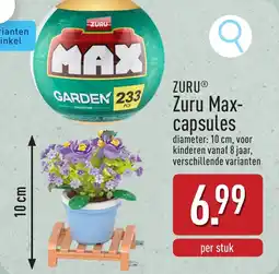 ALDI Zuru zuru max capsules aanbieding