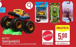 ALDI Mattel speelgoedje aanbieding