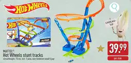 ALDI Mattel hot wheels stunt tracks aanbieding